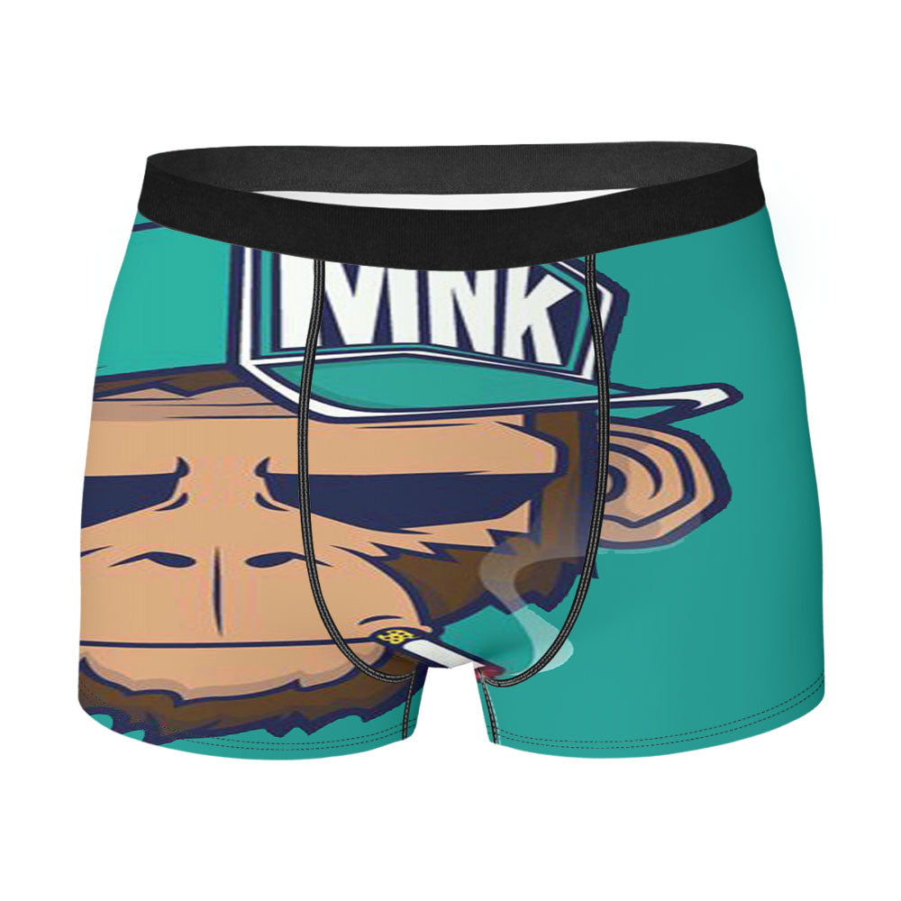 Monkey Smoke Men'S Boxer Briefs
