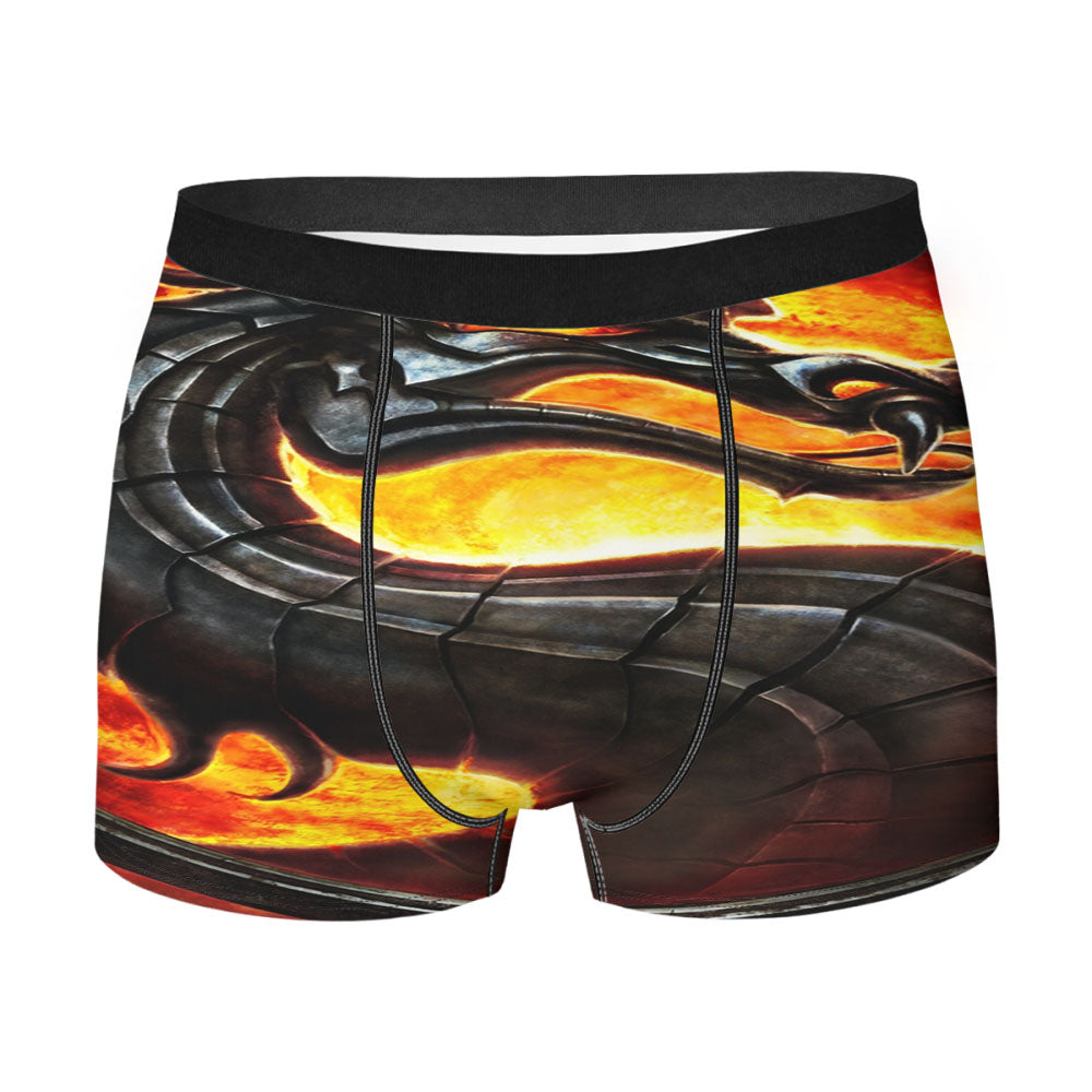 Mortal Kombat Dragon Game Men'S Boxer Briefs