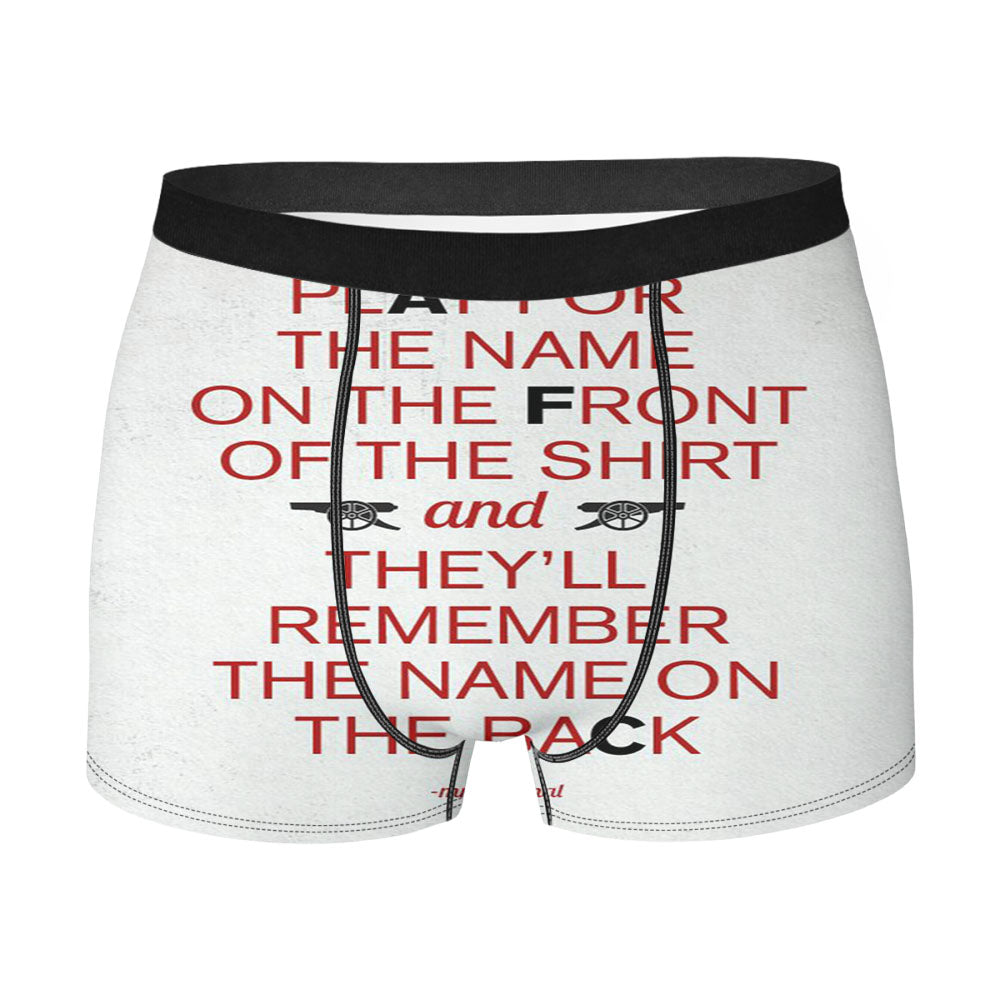 Mr Arsenal The Gunners Men'S Boxer Briefs