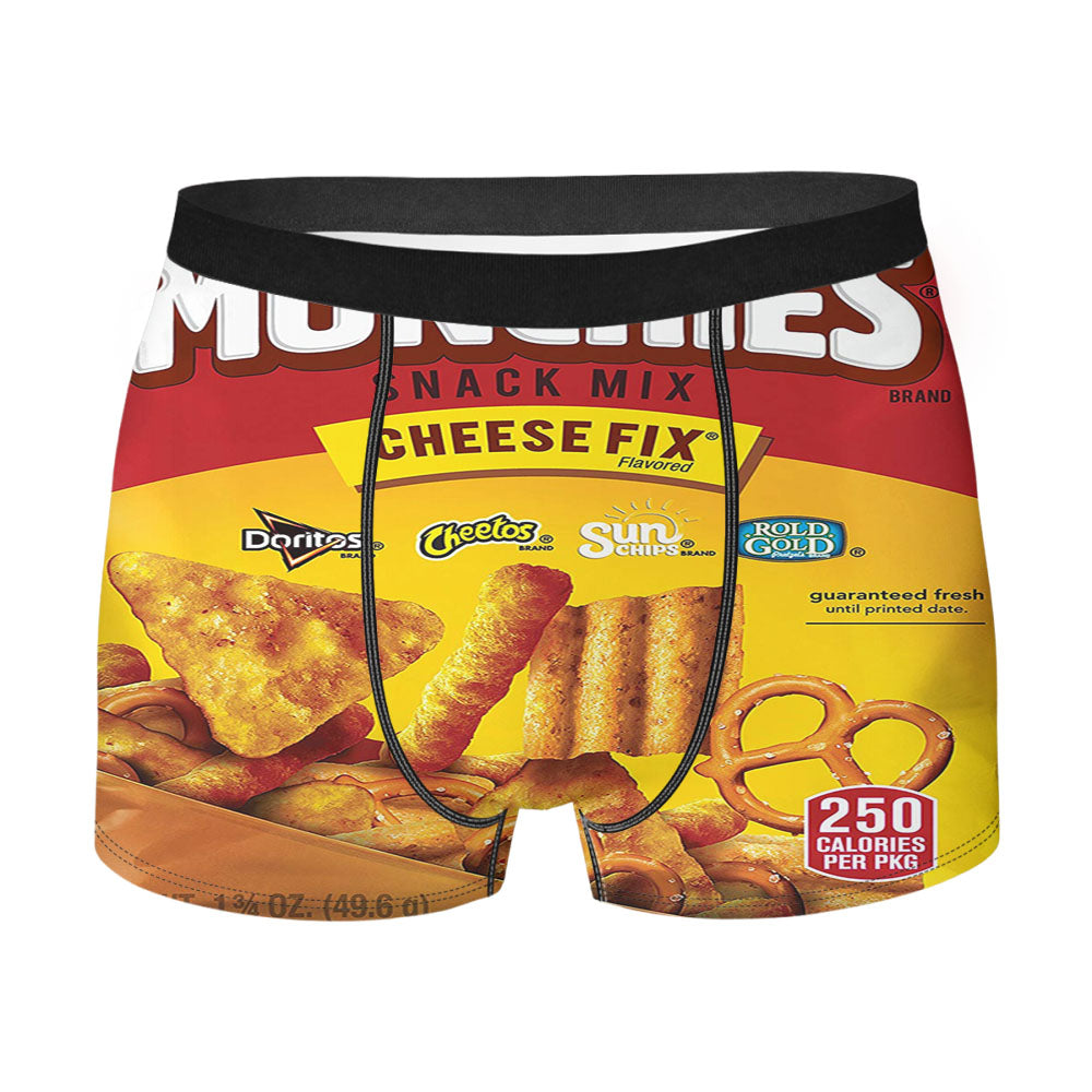 Munchies Cheese Fix Mix Snack Doritos Cheetos Sun Men'S Boxer Briefs