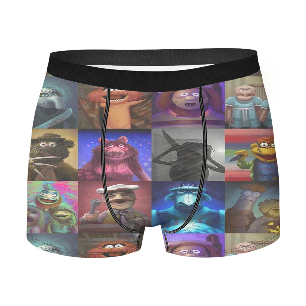 Muppet Collages Characters Men'S Boxer Briefs