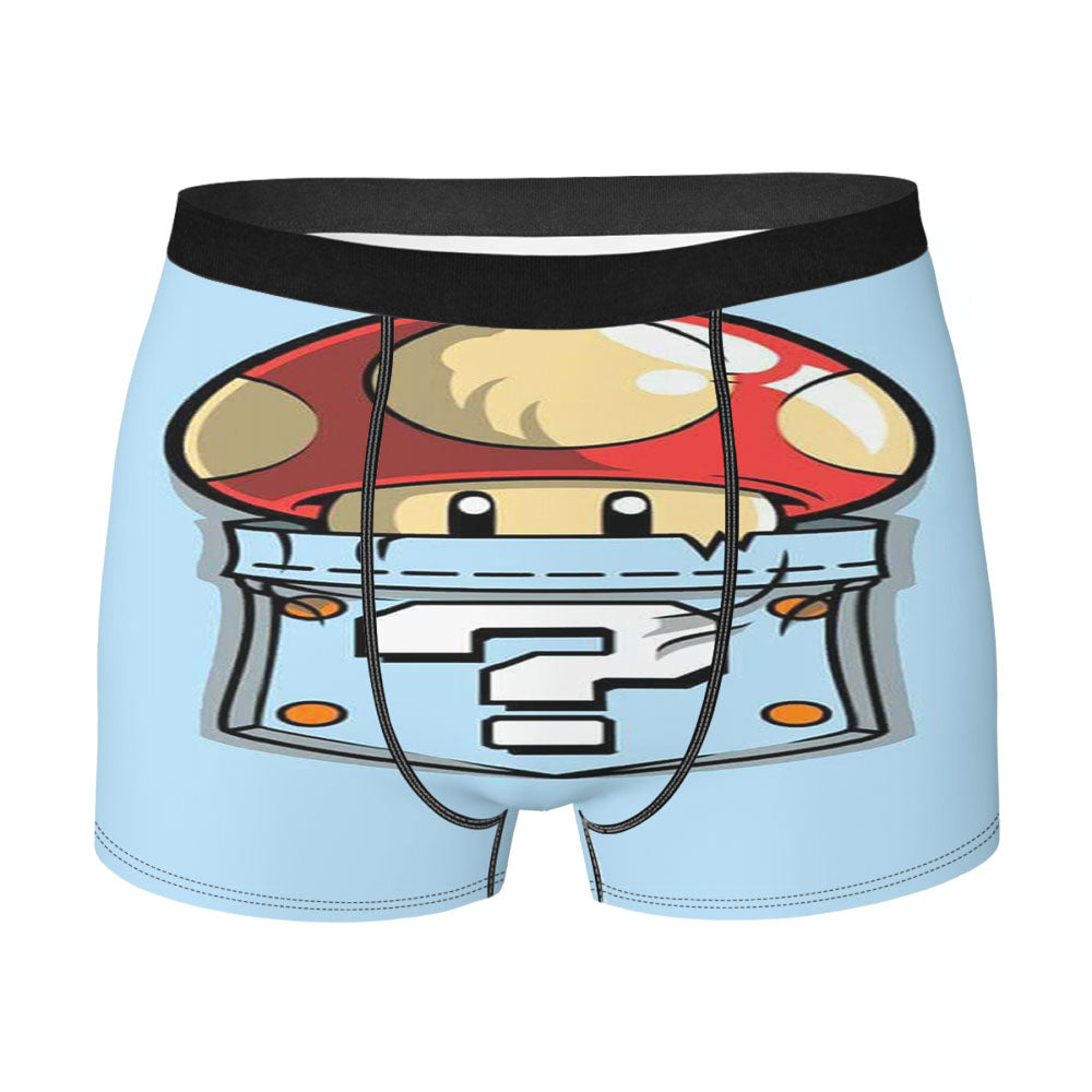 Mushroom Mario Men'S Boxer Briefs