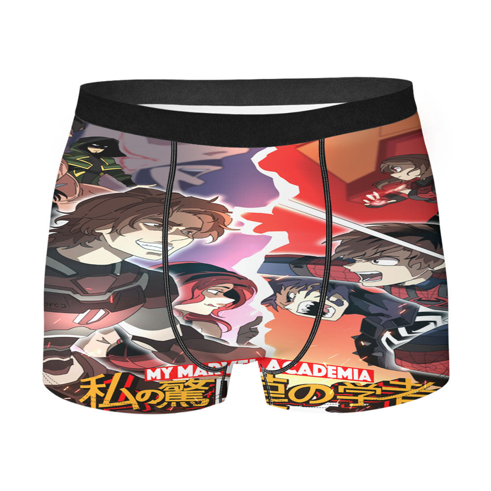 My Marvel Academia Men'S Boxer Briefs