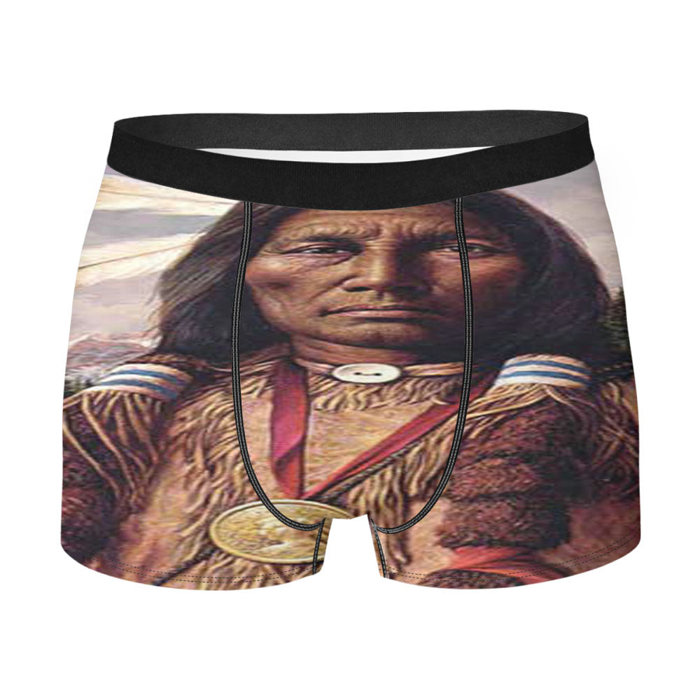 Native American Men'S Boxer Briefs