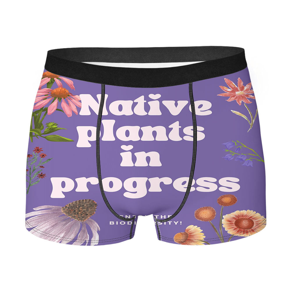 Native Plants Men'S Boxer Briefs