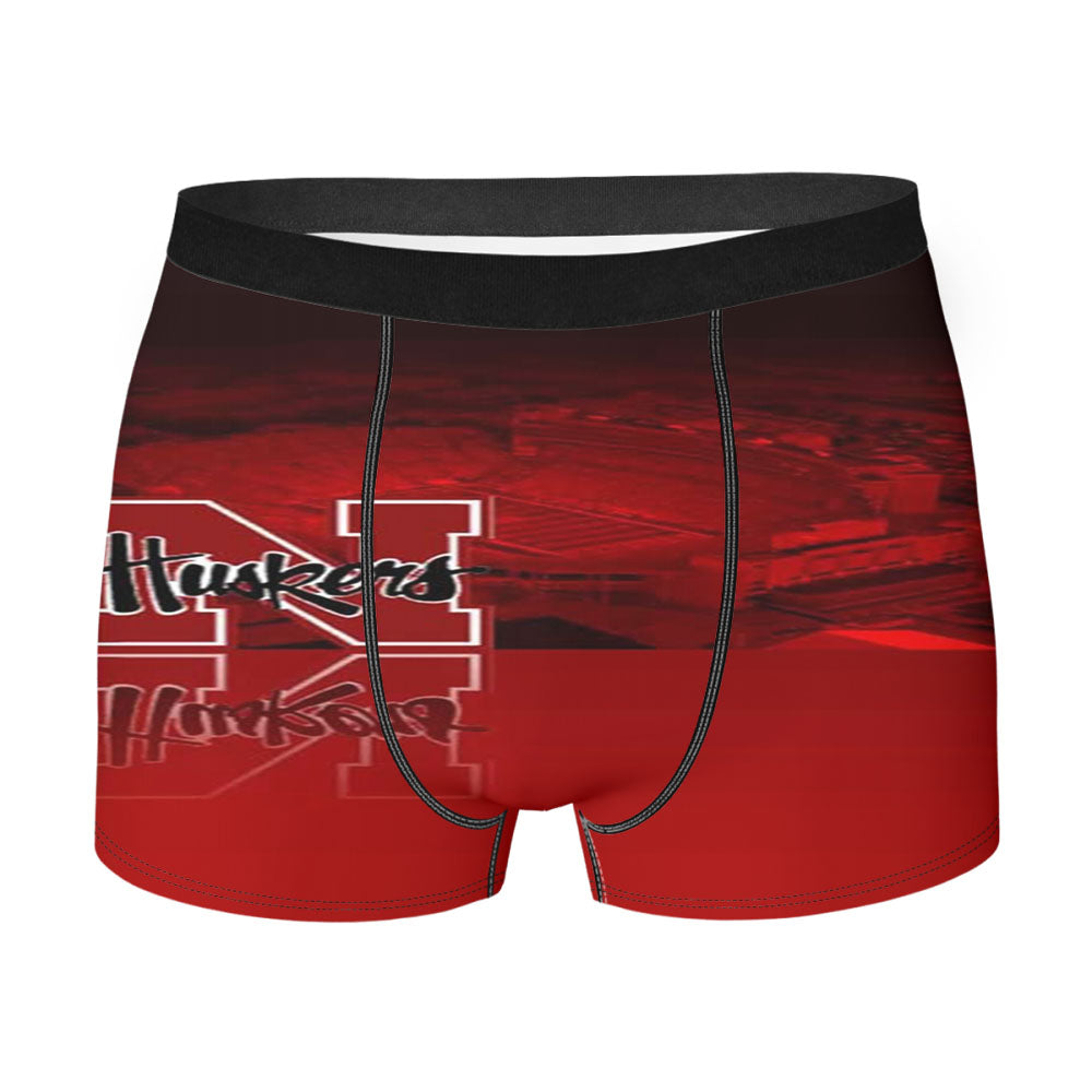 Nebraska Cornhuskers Football Men'S Boxer Briefs