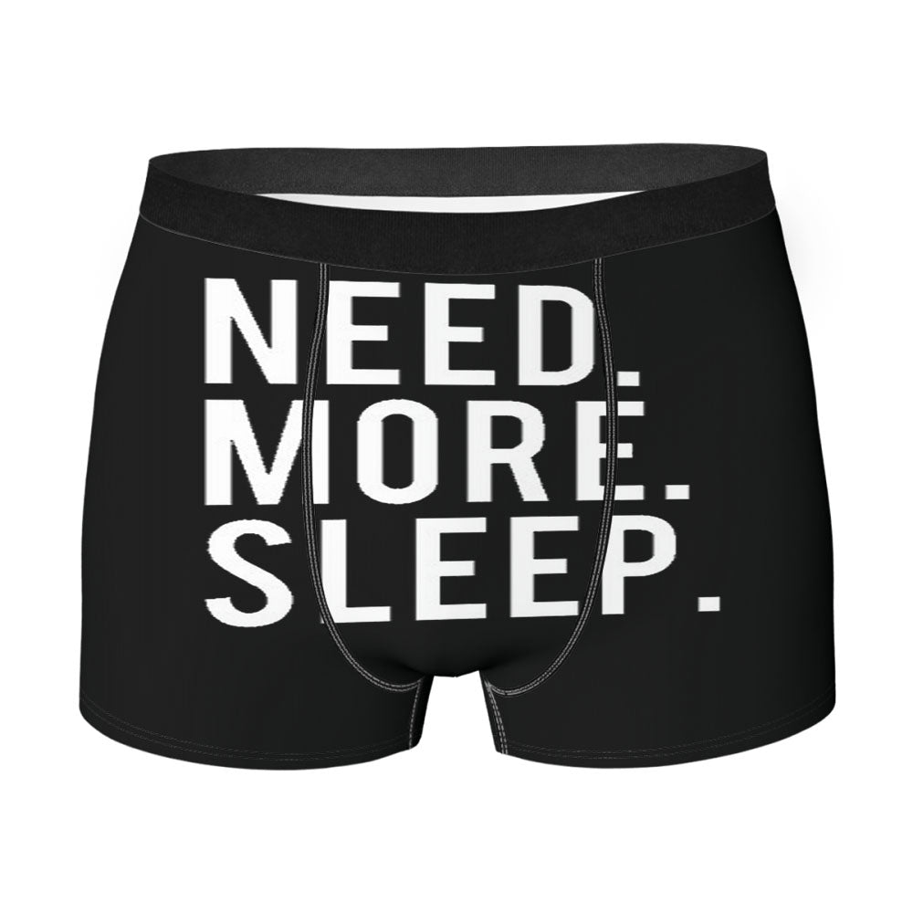 Need More Sleep Funny Tumblr Graphic Men'S Boxer Briefs