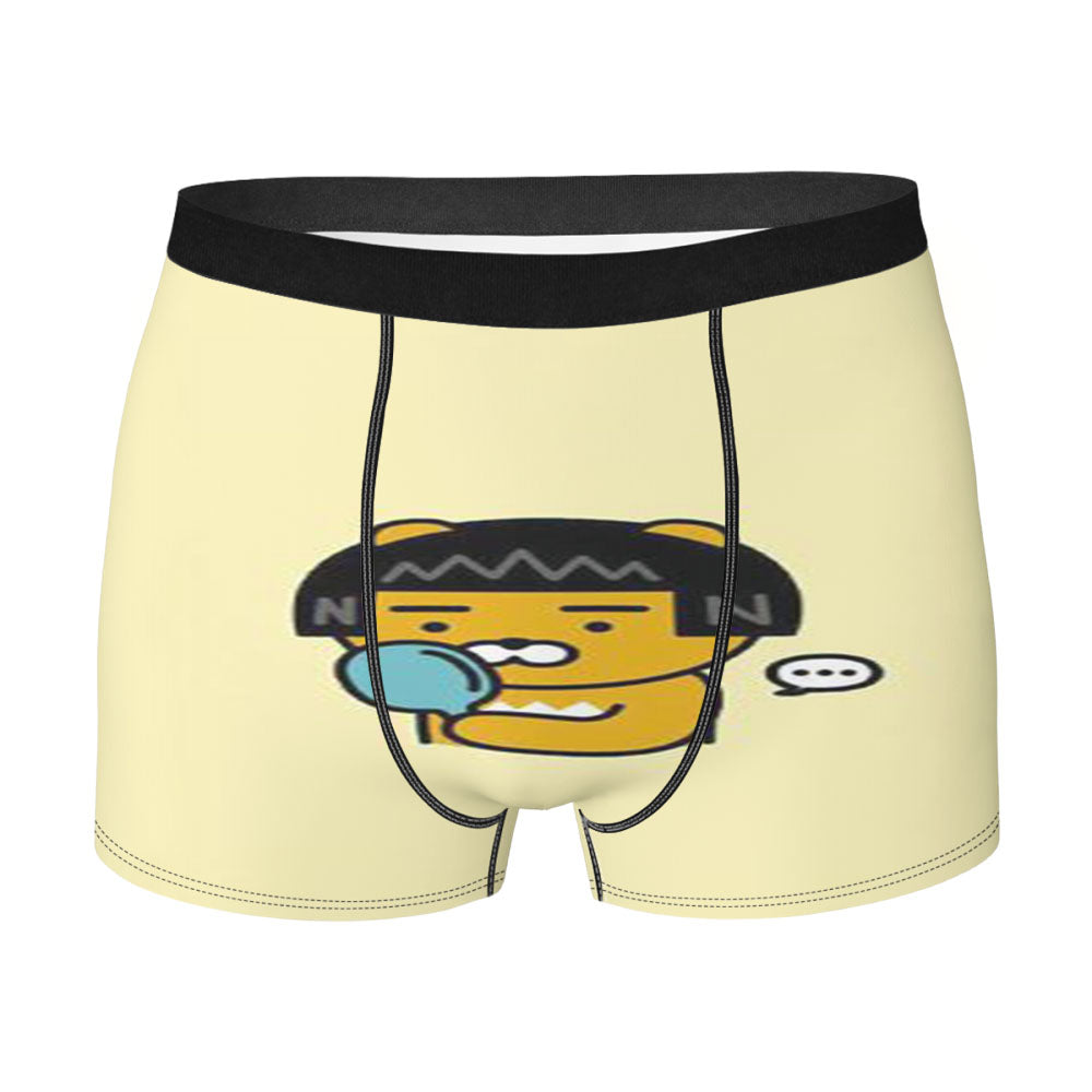 Neo Looks In The Mirror Men'S Boxer Briefs