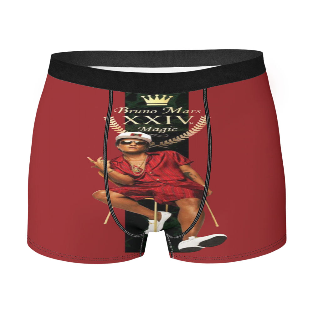 New Bruno Mars 4K Magic Music St Men'S Boxer Briefs