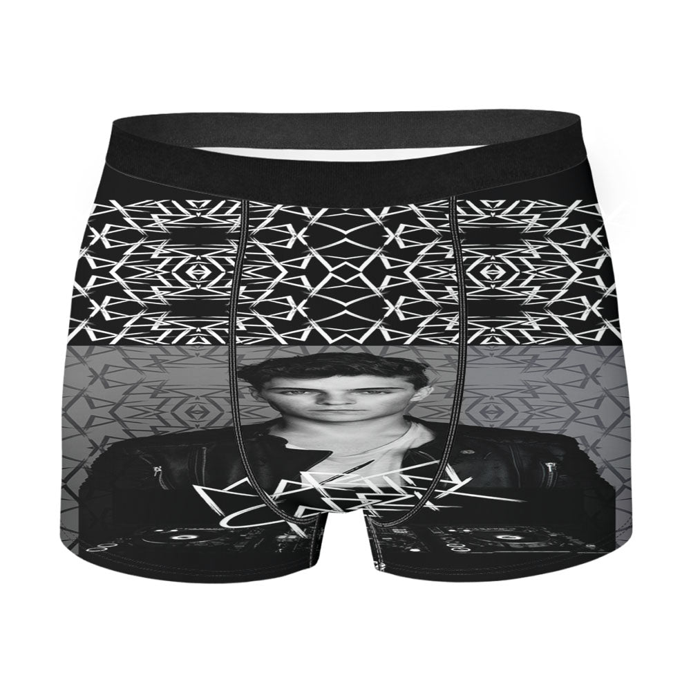 New Martin Garrixs Logo And Pattern Men'S Boxer Briefs