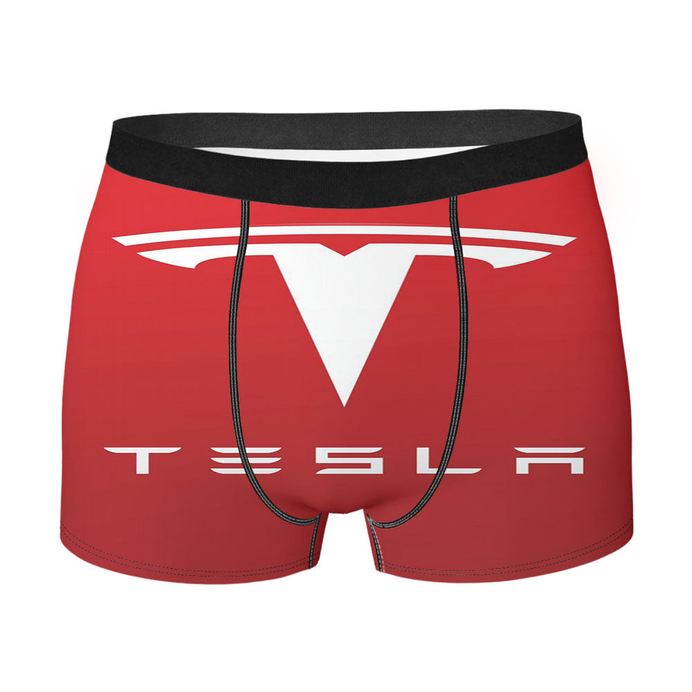 New Tesla Motors Logo Men'S Boxer Briefs