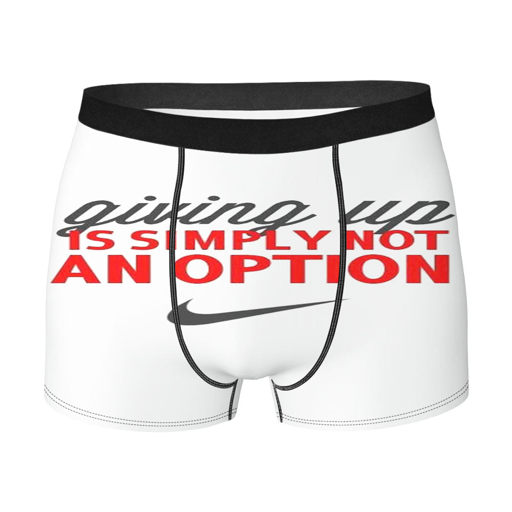 Nike Giving Up Is Simply Men'S Boxer Briefs