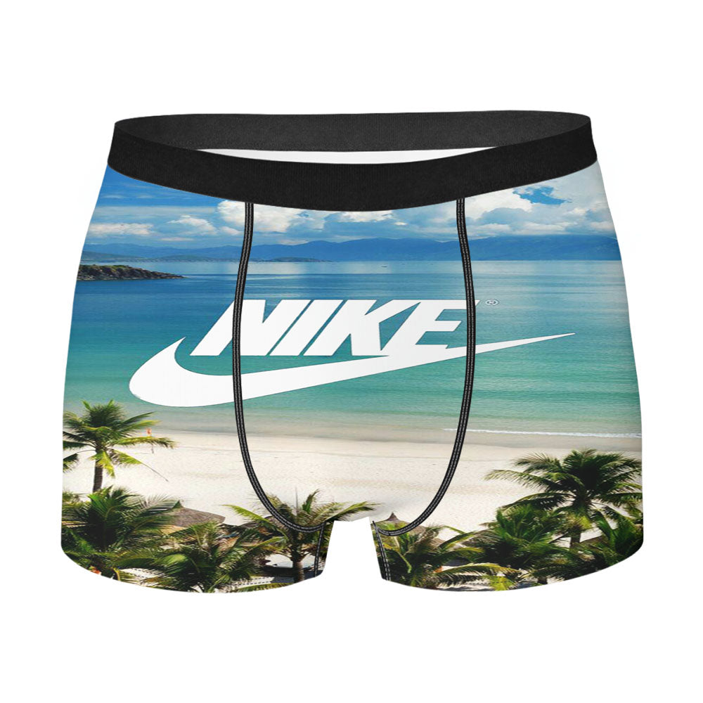 Nike Green Beach Men'S Boxer Briefs