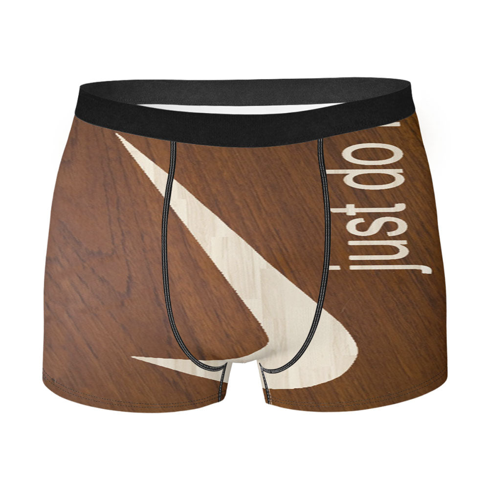 Nike Just Do It Cream Wood Men'S Boxer Briefs