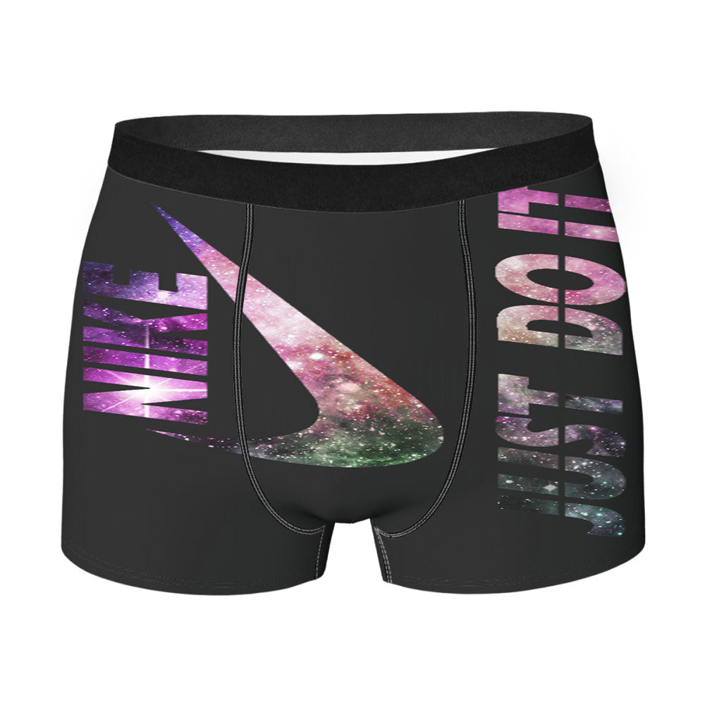 Nike Just Do It Galaxy Nebula 1 Men'S Boxer Briefs