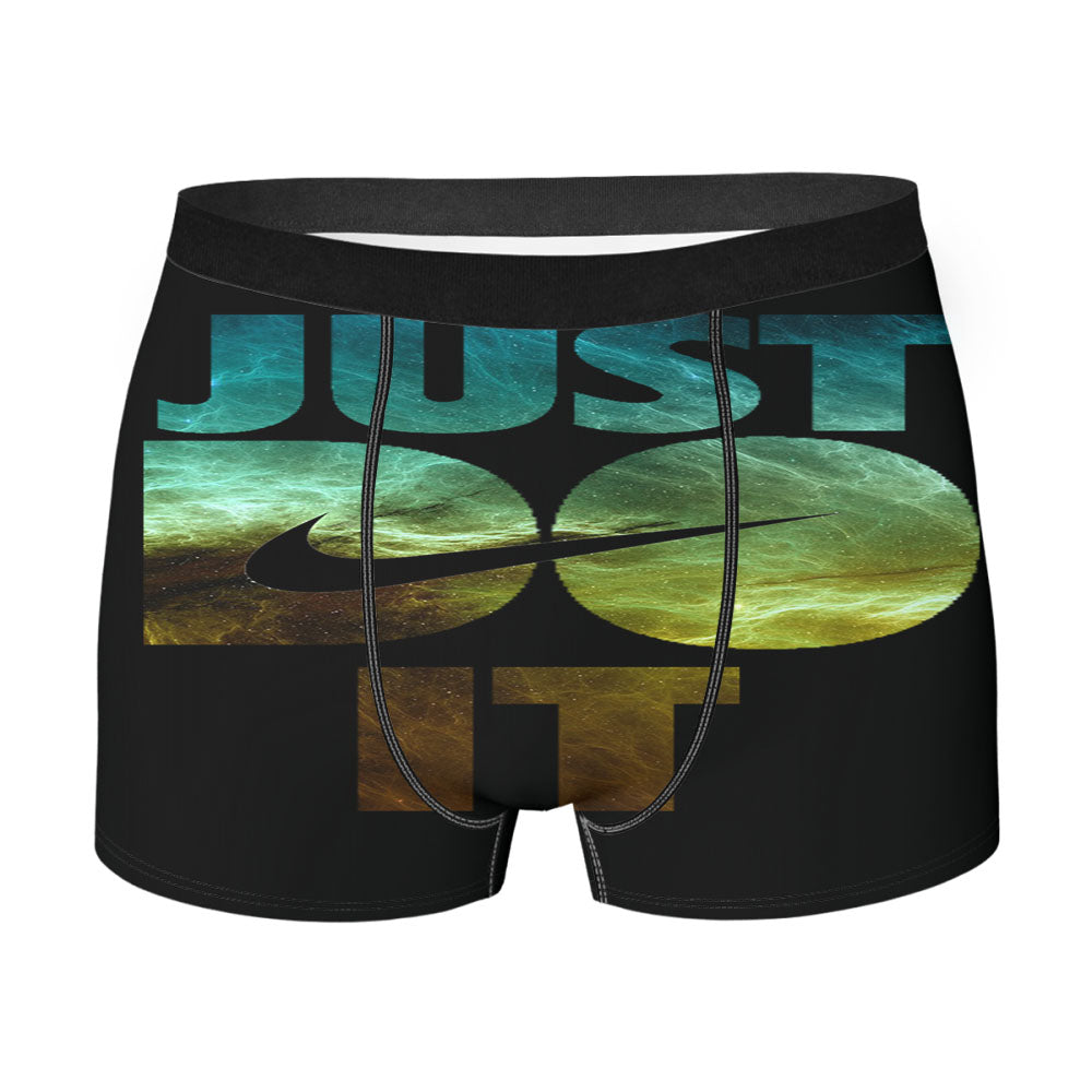 Nike Just Do It Galaxy Nebula 2 Men'S Boxer Briefs