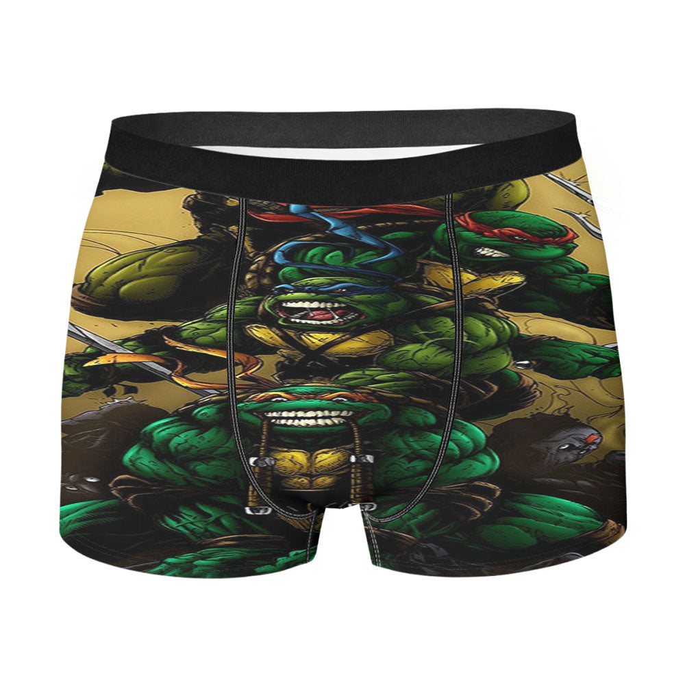 Ninja Turtles Cartoon Men'S Boxer Briefs