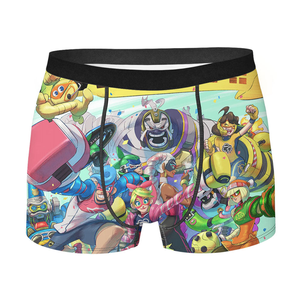 Nintendo Arms Up Wallpapers Men'S Boxer Briefs