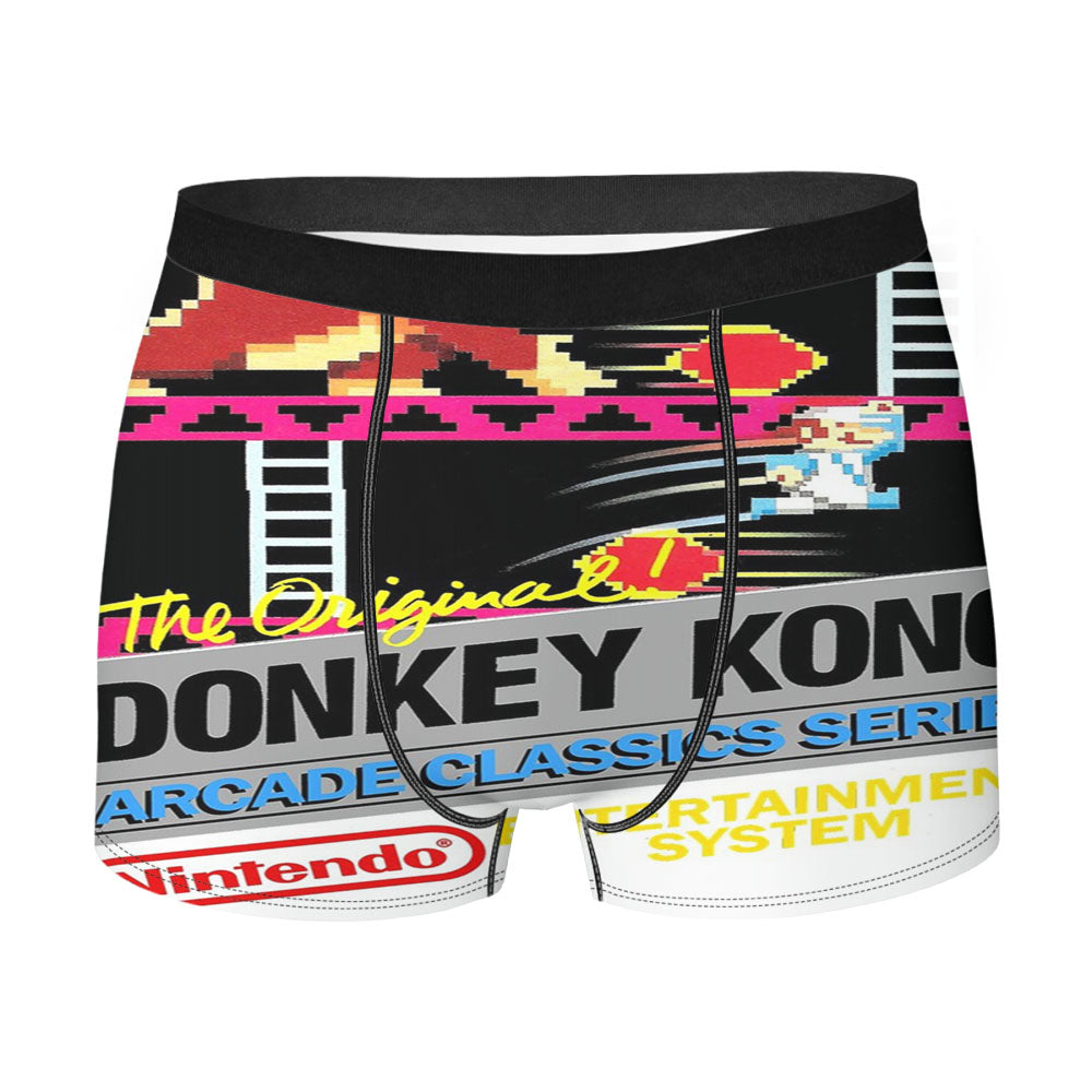 Nintendo Donkey King Kong 90 Game Men'S Boxer Briefs