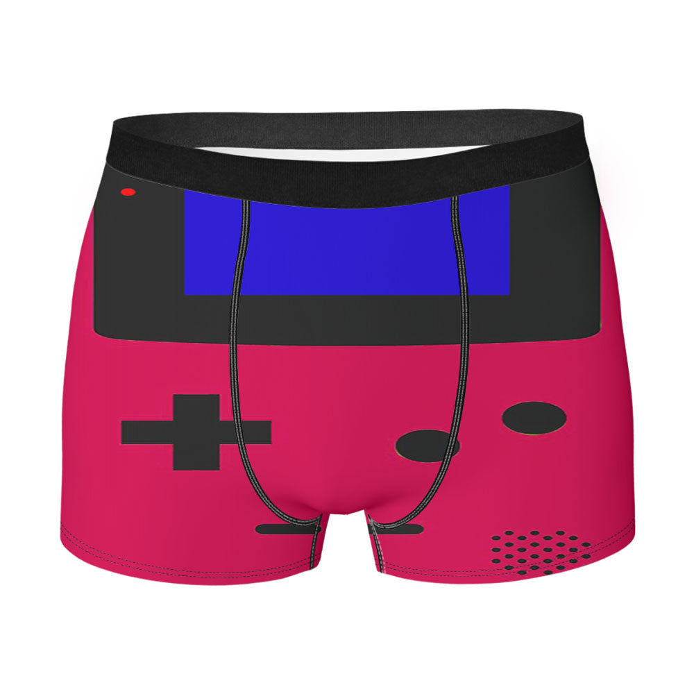 Nintendo Gameboy Pink Men'S Boxer Briefs