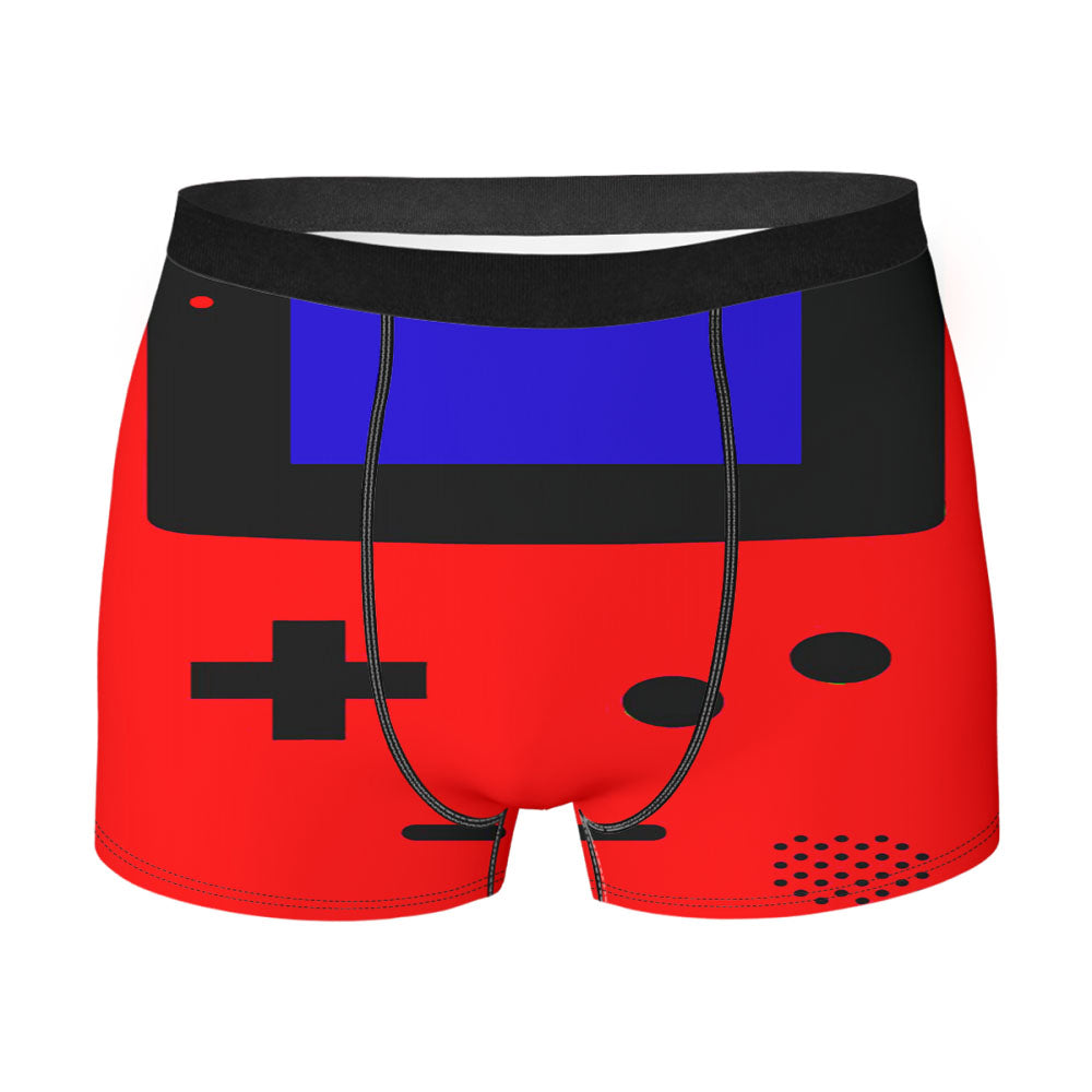 Nintendo Gameboy Red Men'S Boxer Briefs