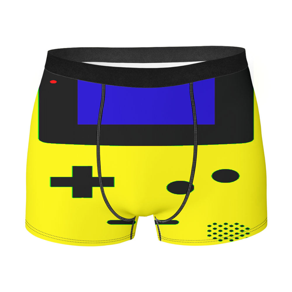 Nintendo Gameboy Yellow Men'S Boxer Briefs