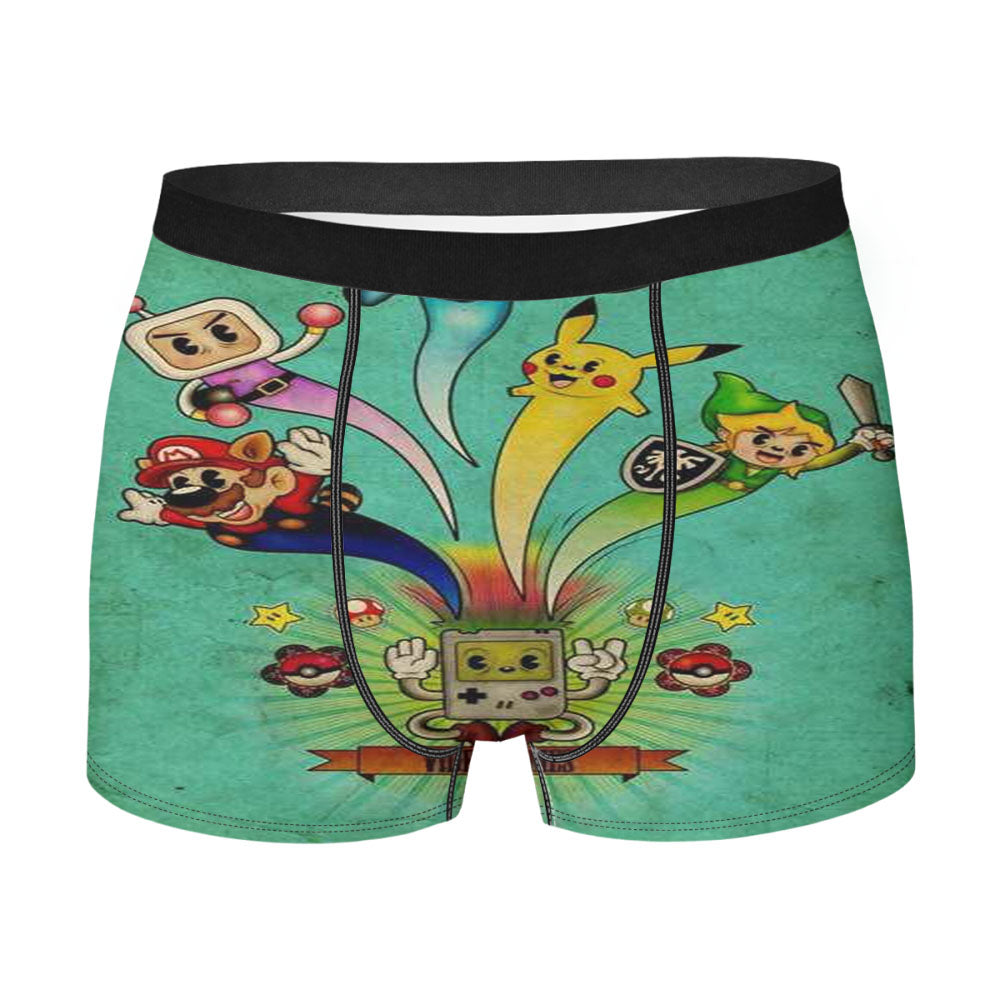 Nintendo Video Game Art Men'S Boxer Briefs
