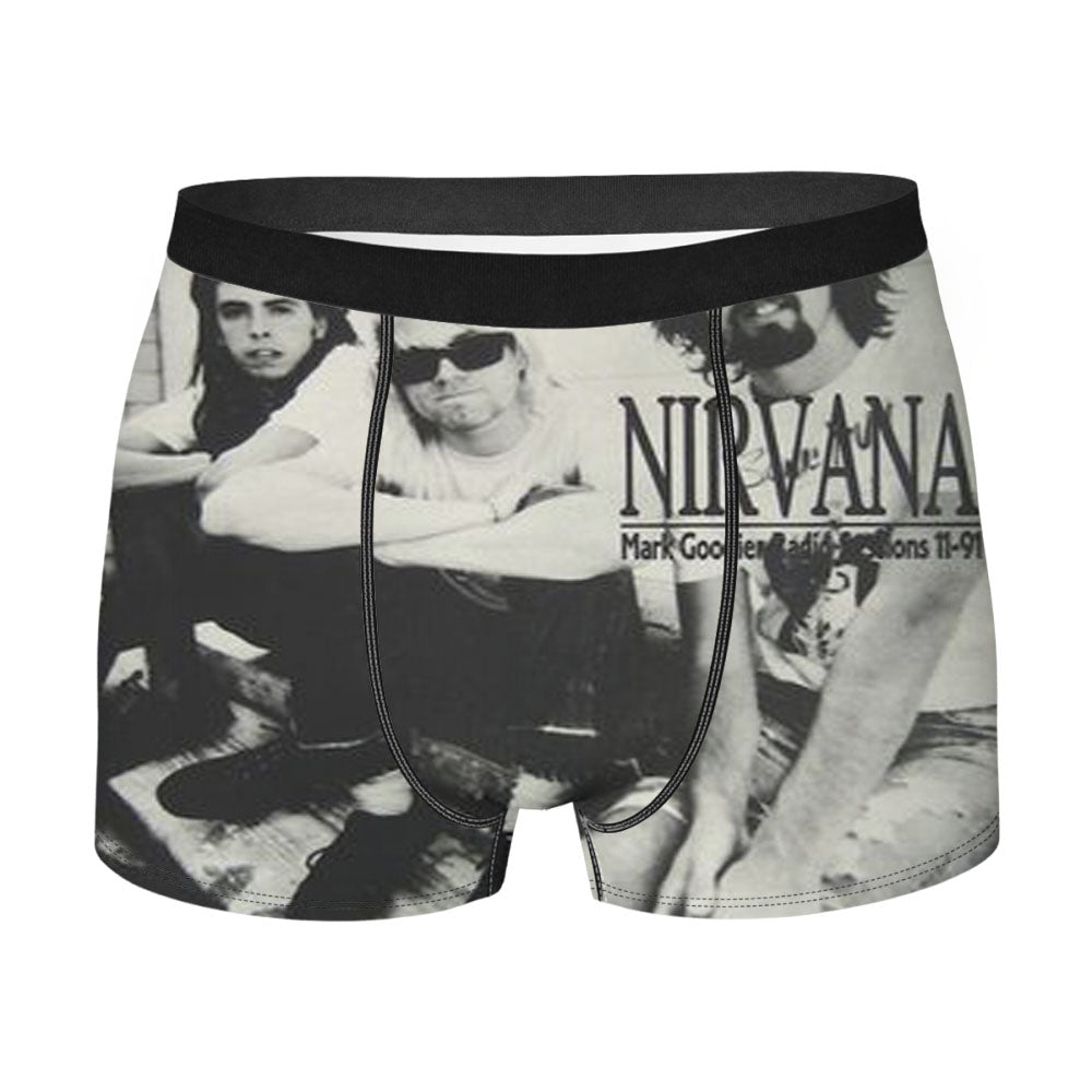 Nirvana Band Albums Men'S Boxer Briefs