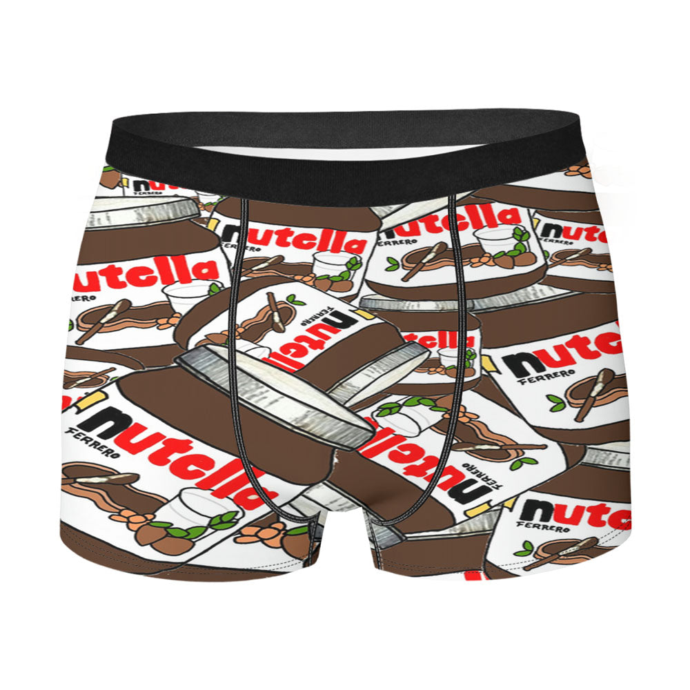 Nutella Wallpaper Men'S Boxer Briefs
