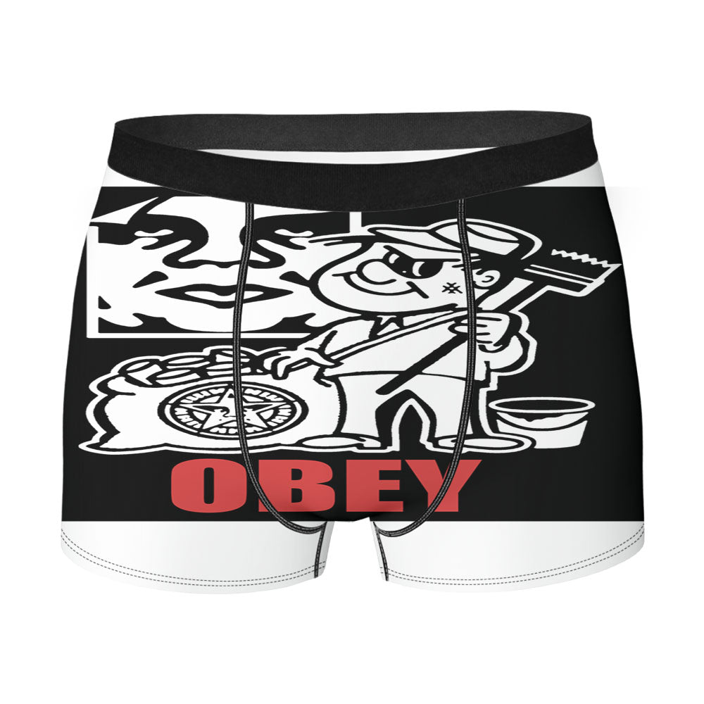 Obey Character Vector Men'S Boxer Briefs