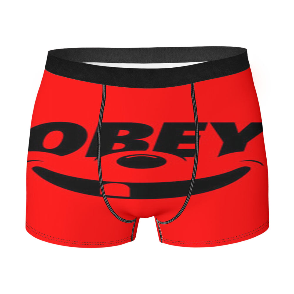 Obey Smile Art Men'S Boxer Briefs