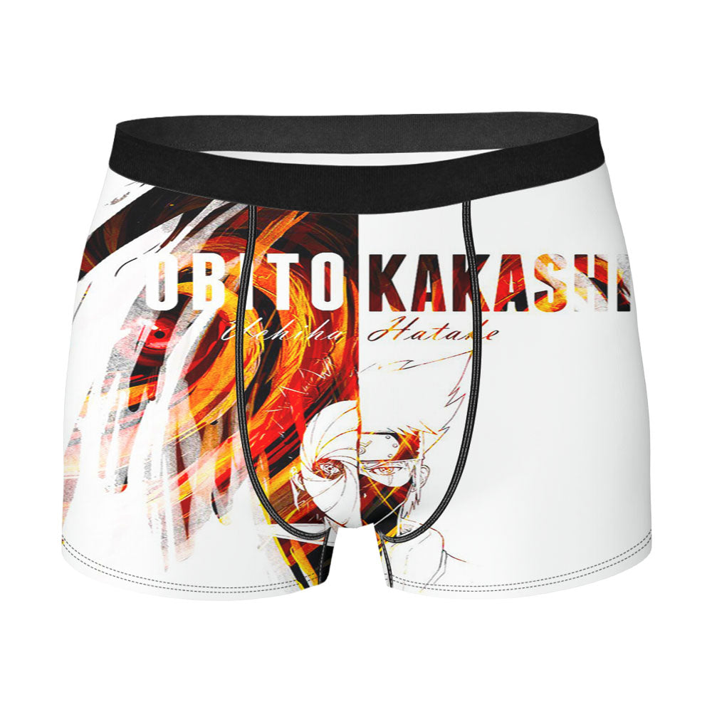 Obito And Kakashi Men'S Boxer Briefs
