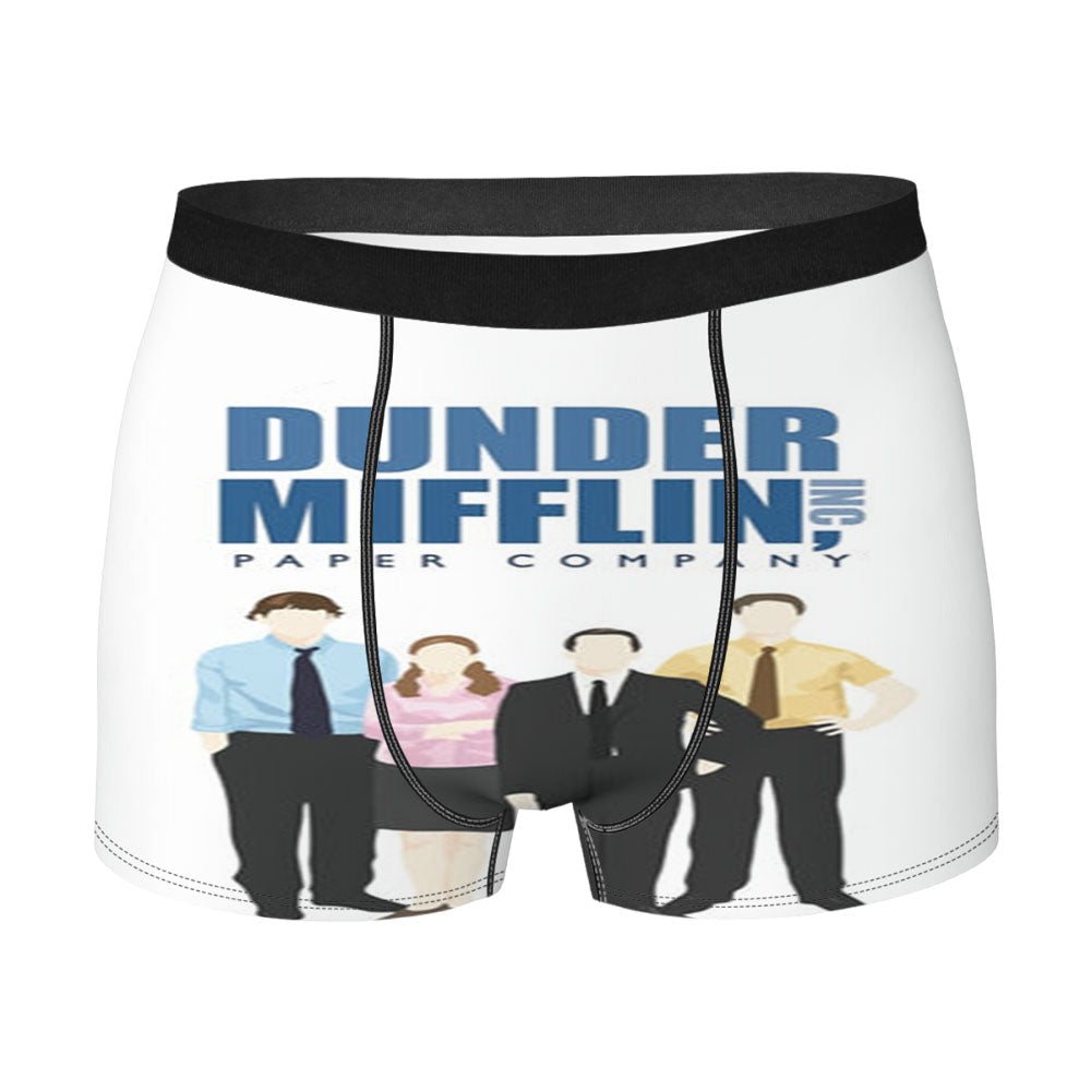 Office Cartoon - Dunder Mifflin Men'S Boxer Briefs