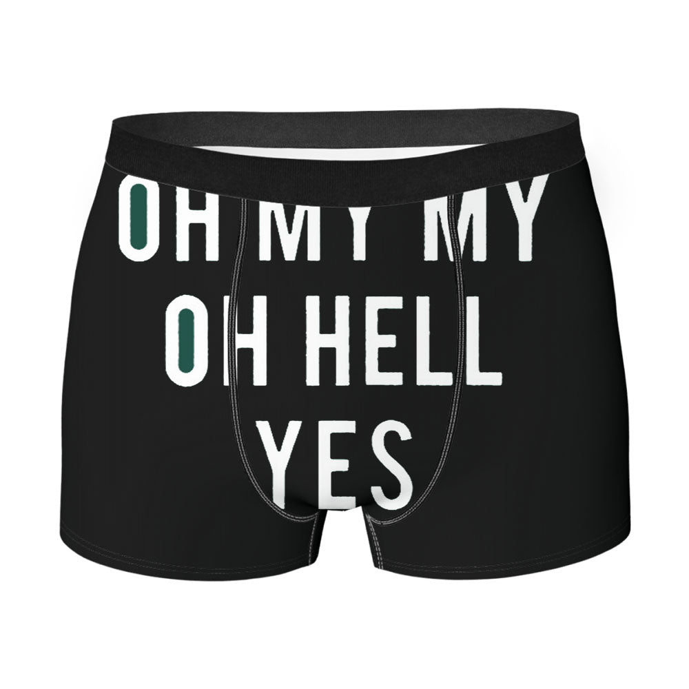 Oh My My Oh Hell Yes Men'S Boxer Briefs