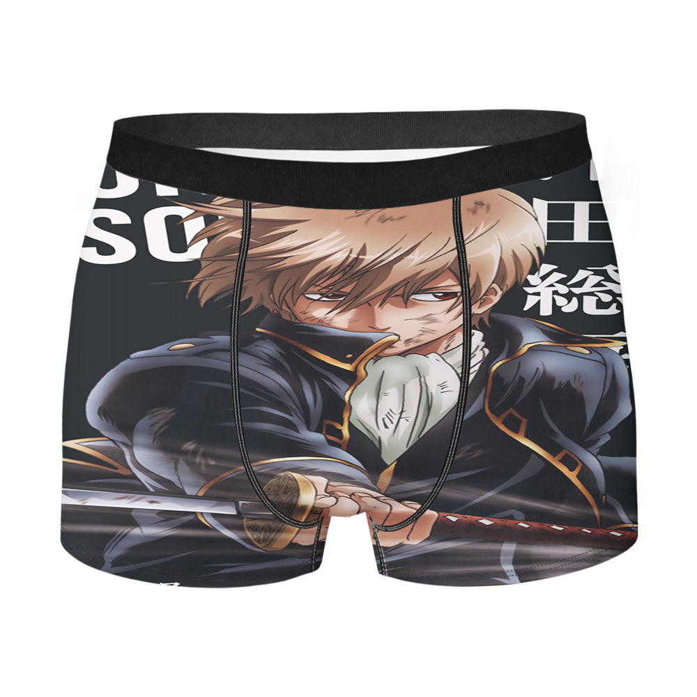Okita Sougo Gintama Anime Men'S Boxer Briefs