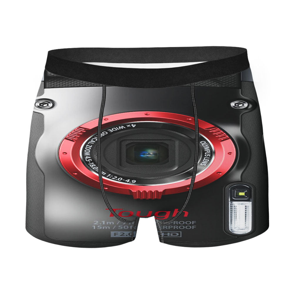 Olympus Stylus Tg Ihs Digital Came Men'S Boxer Briefs
