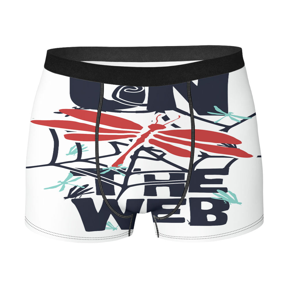 On The Spider Web Stree Men'S Boxer Briefs