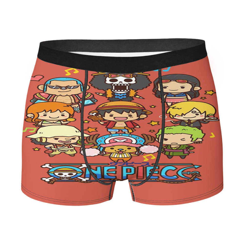 One Piece Cute Character Men'S Boxer Briefs