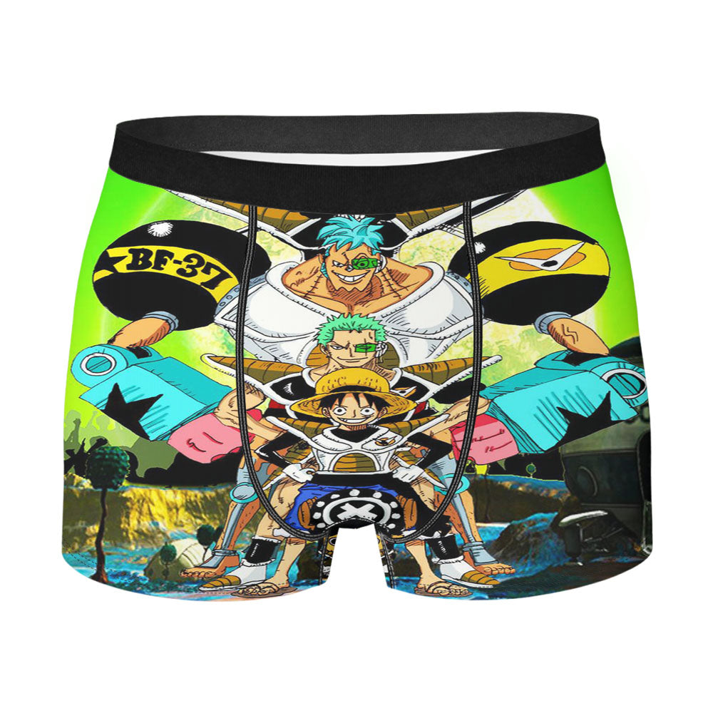 One Piece Saiyan Troopers Men'S Boxer Briefs