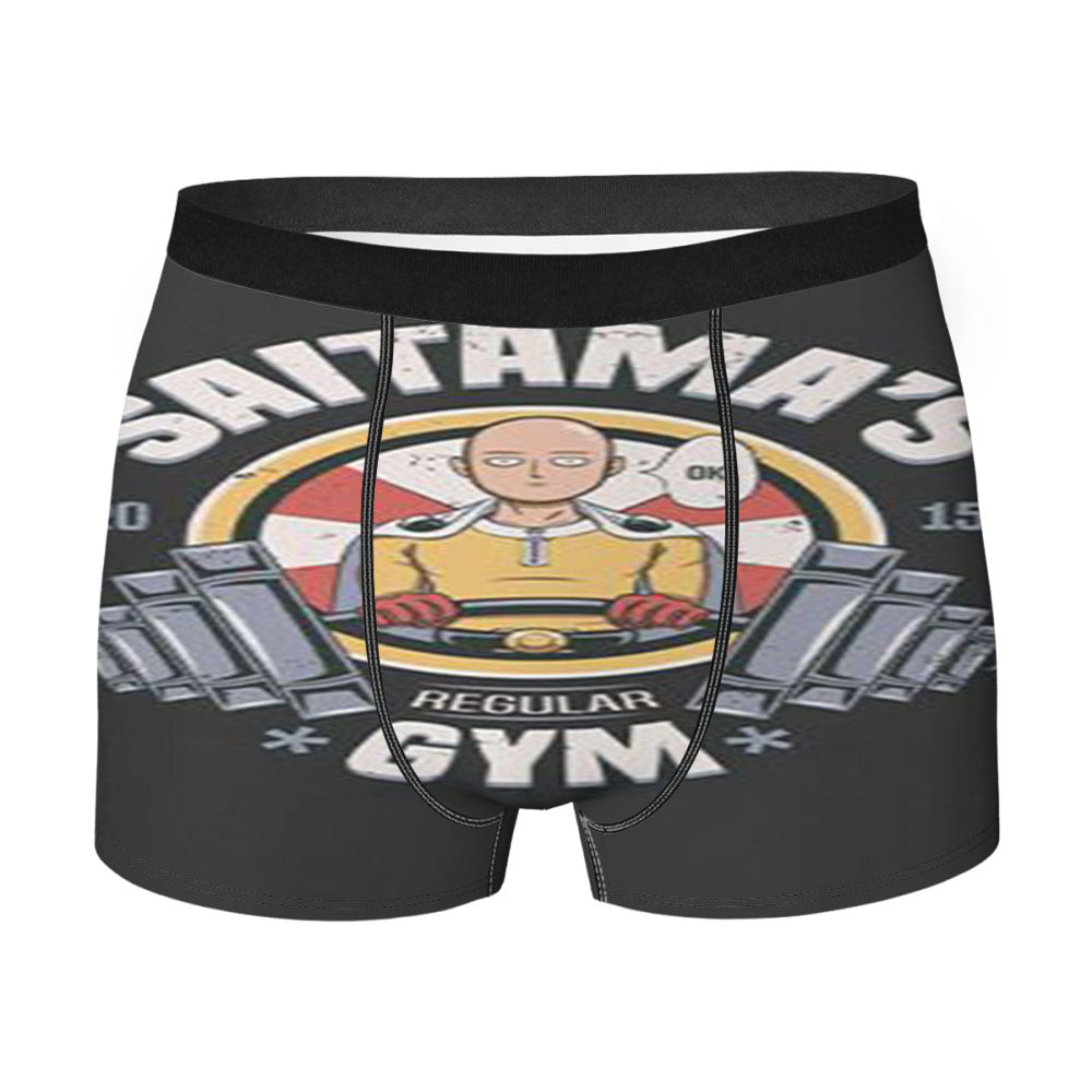 One Punch Man Saitama Gym Men'S Boxer Briefs