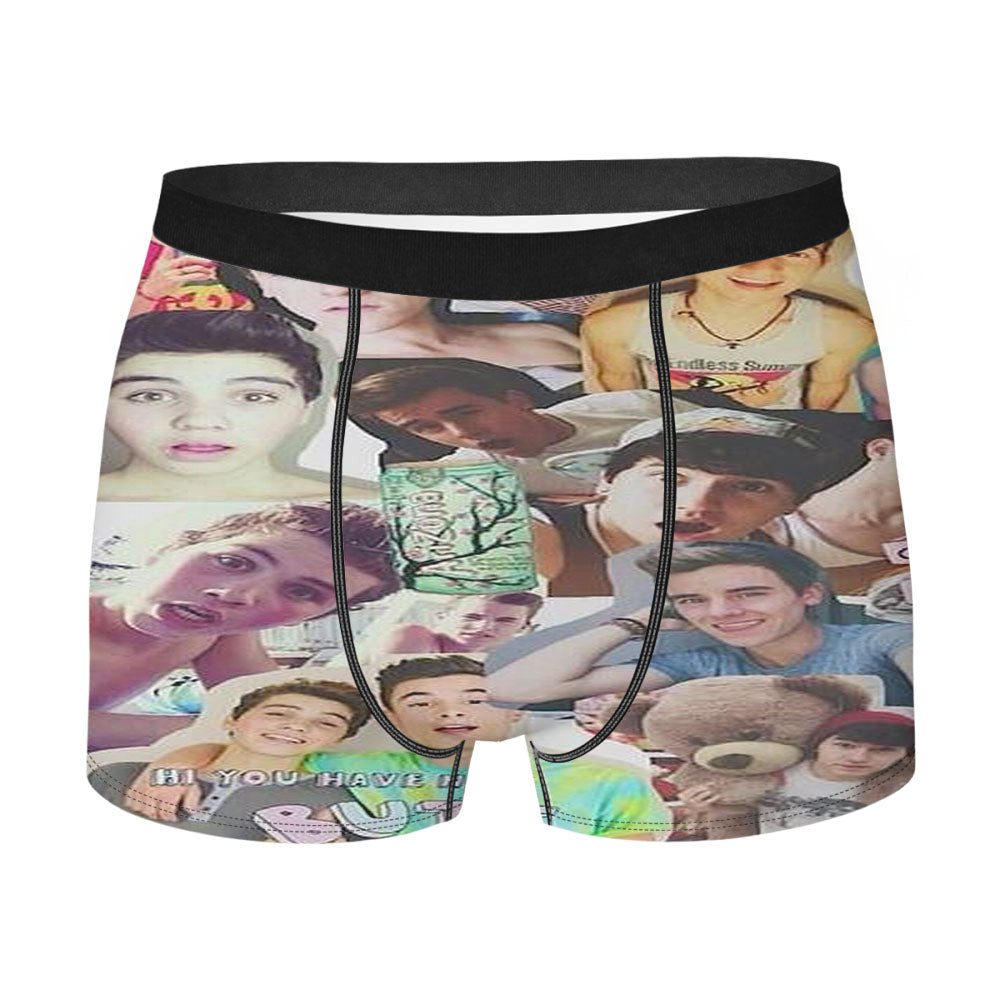 Our Second Life Collage Men'S Boxer Briefs