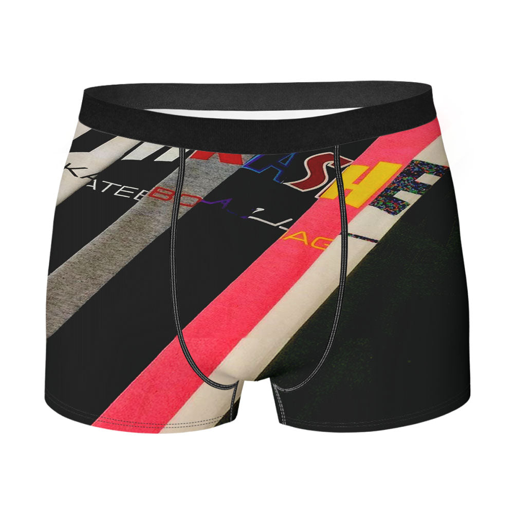Outfits With A Black Flame Thrasher Shirt Men'S Boxer Briefs