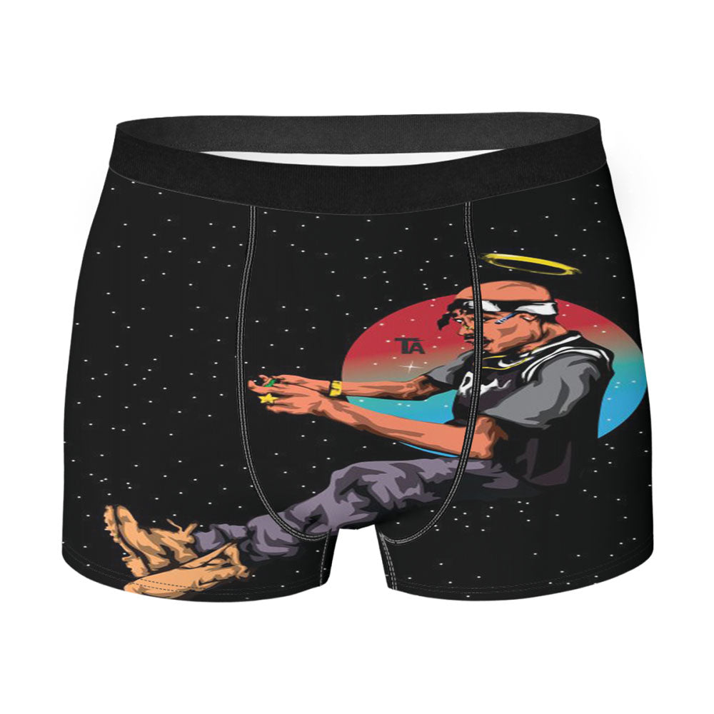 Pac Shakur Iphone Men'S Boxer Briefs