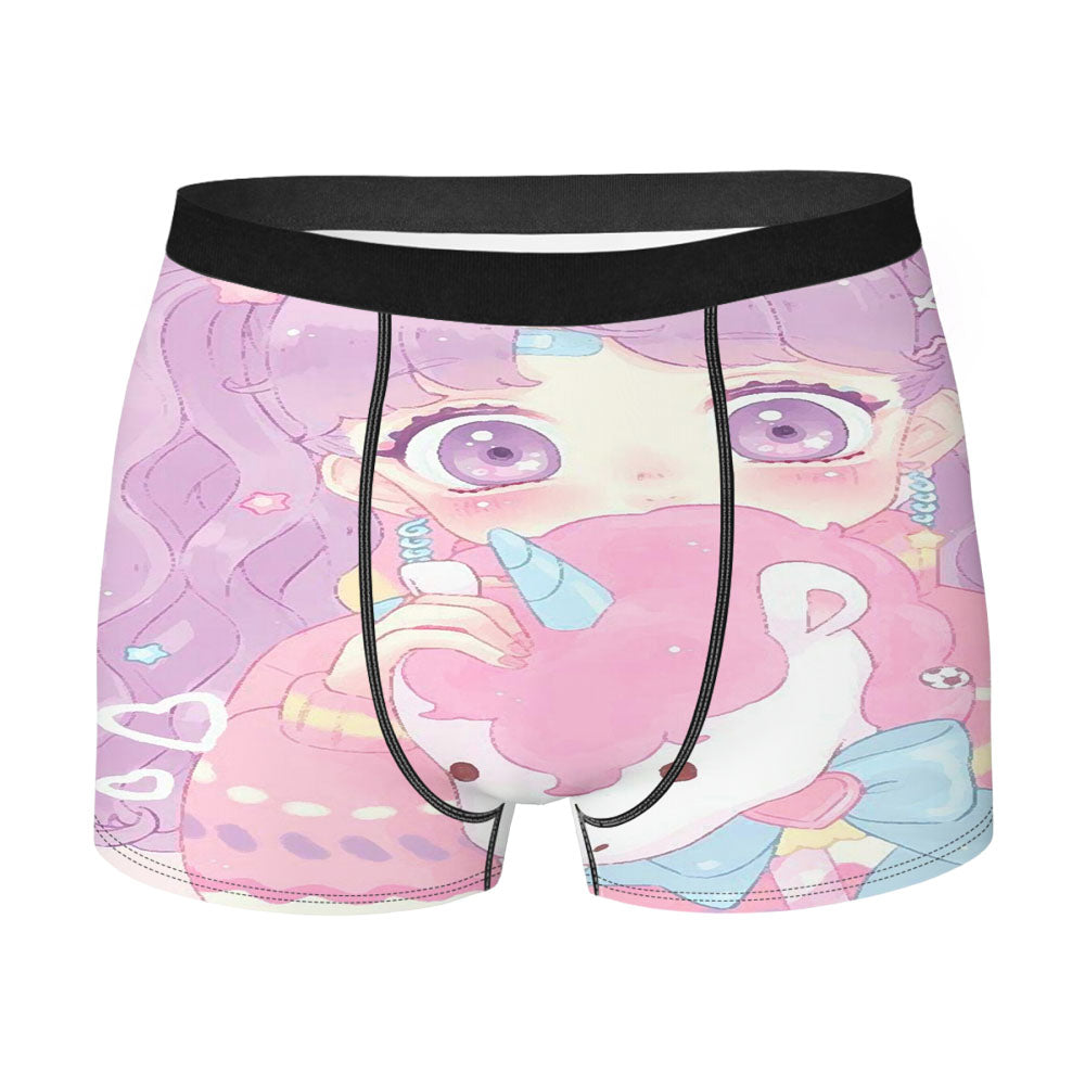 Pastel Unicorn Men'S Boxer Briefs