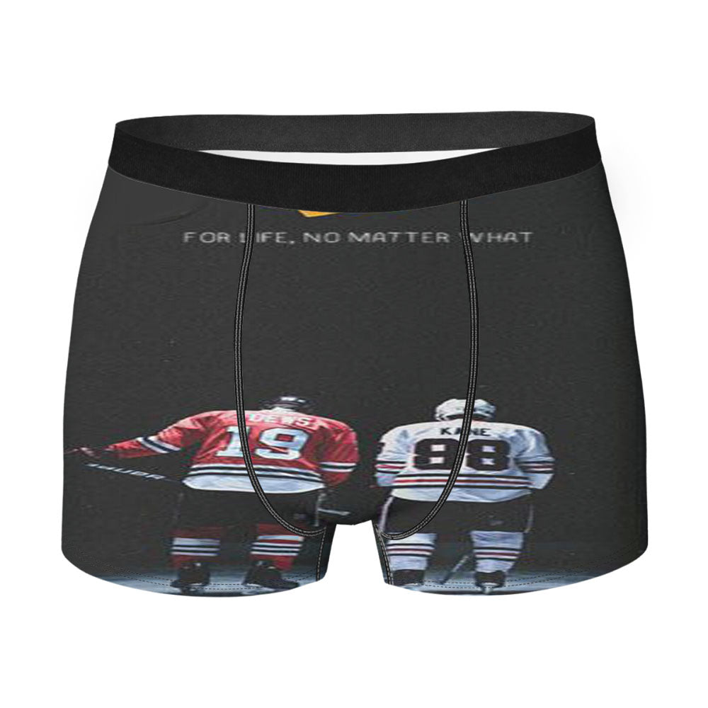 Patrick Kane And Jonathan Toews Players Nhl Men'S Boxer Briefs