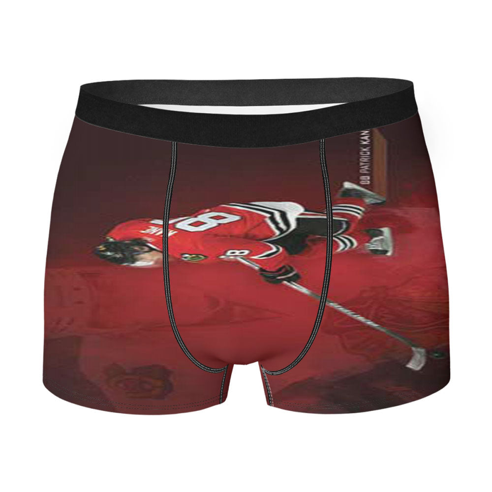 Patrick Kane Red Wallpaper Men'S Boxer Briefs