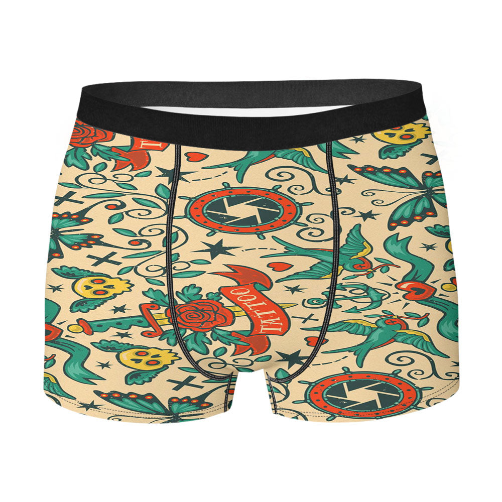Pattern Men'S Boxer Briefs