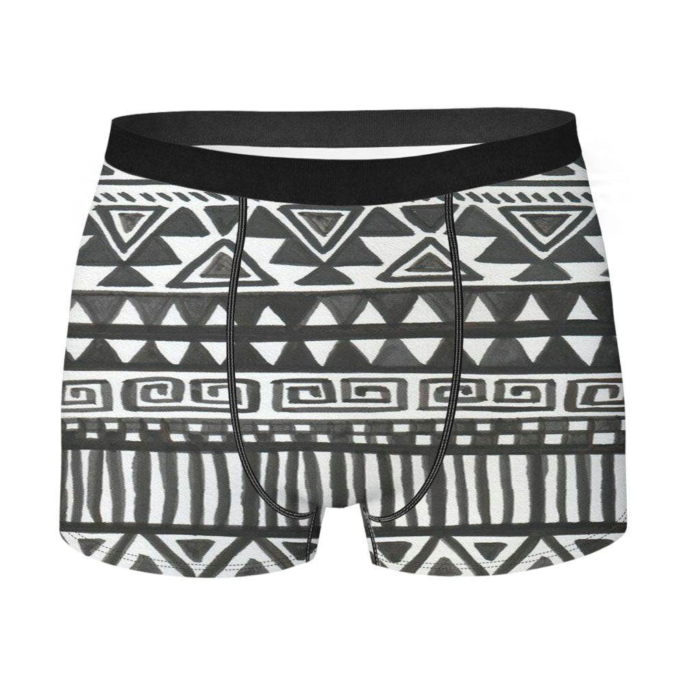 Pattern Cat Black Men'S Boxer Briefs