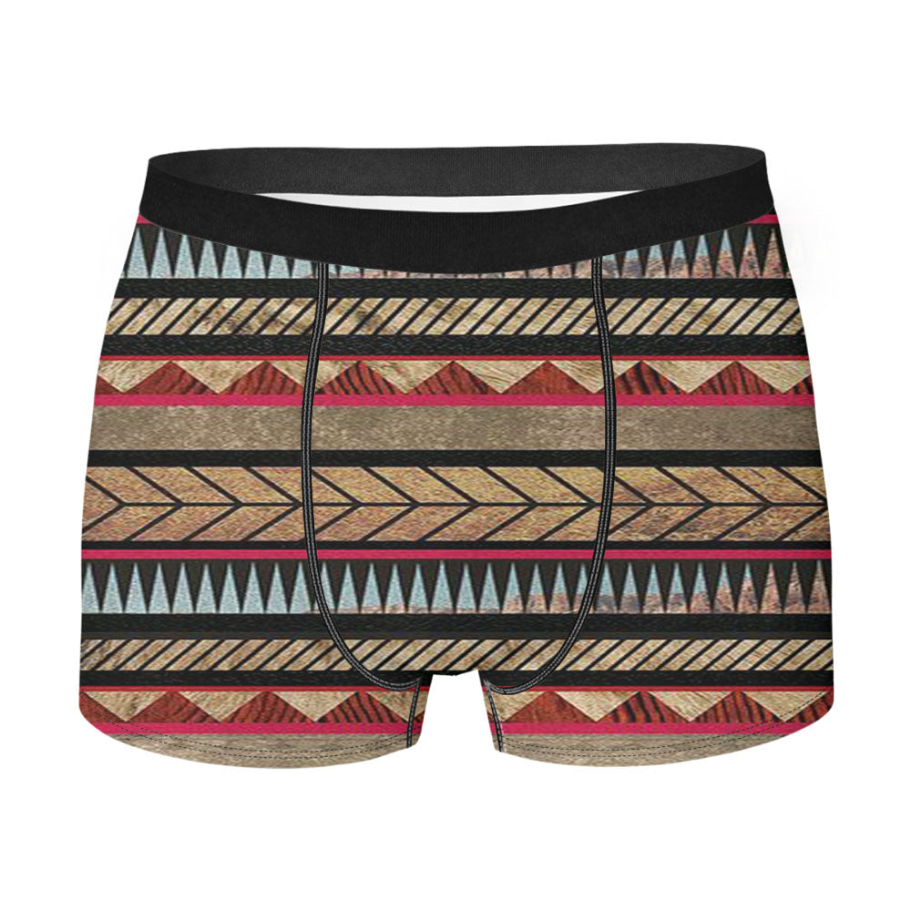 Pattern Emboss Men'S Boxer Briefs