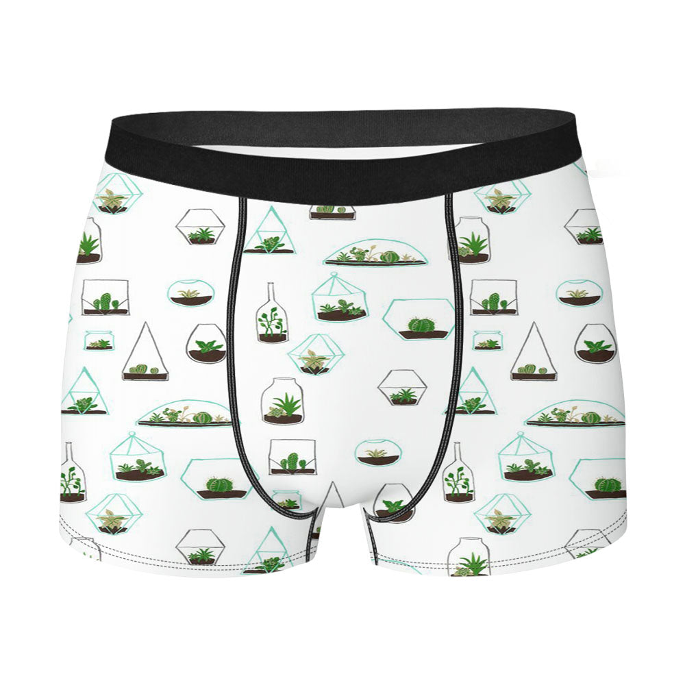Pattern Go Green Flora Men'S Boxer Briefs